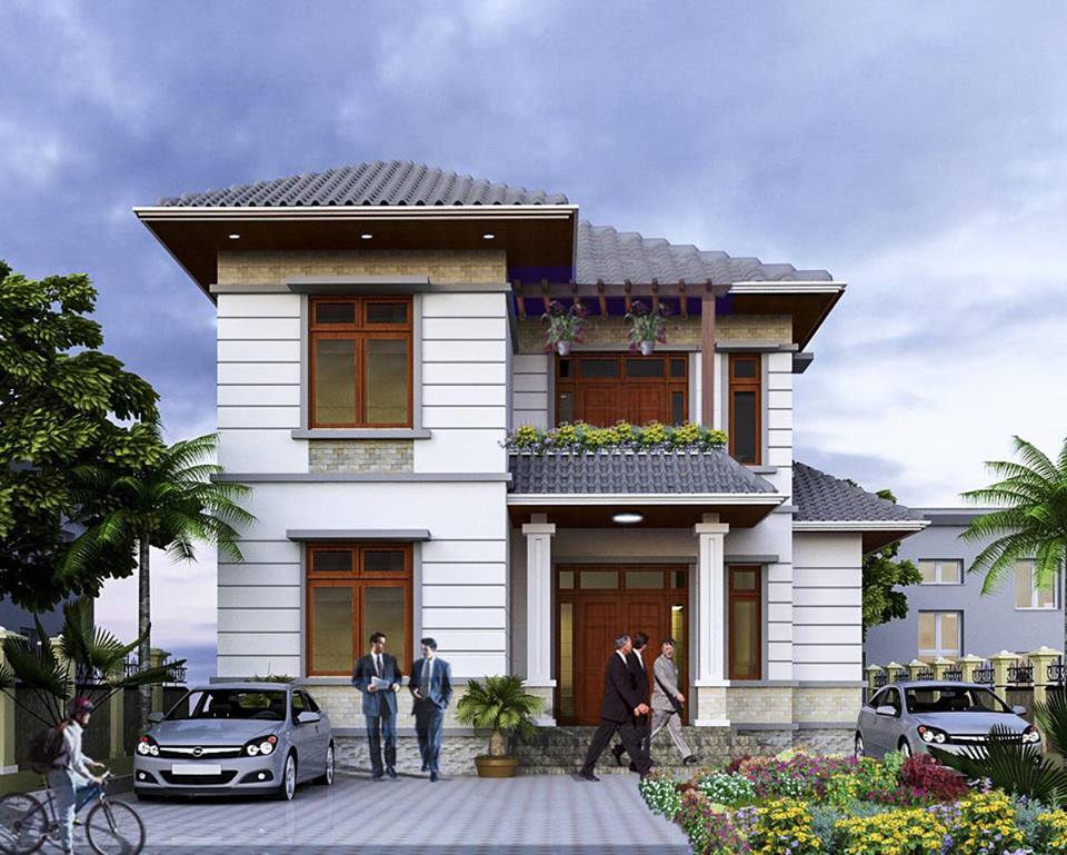 Mẫu Biệt thự BT2-17