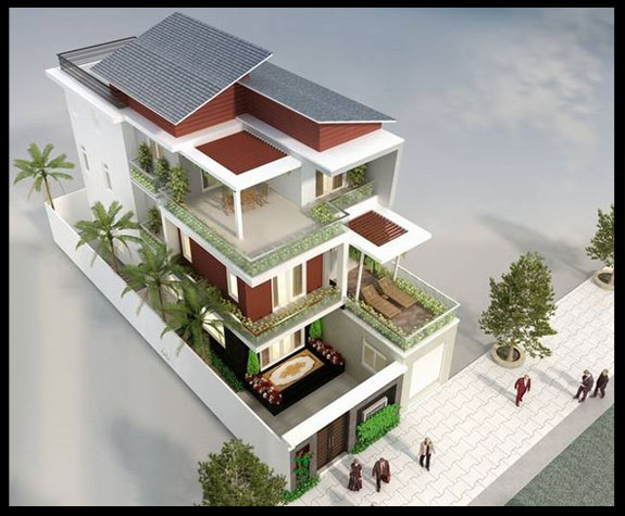 Mẫu Biệt thự BT2-04