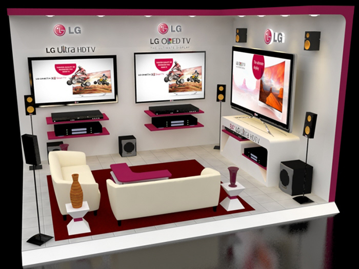 Thiết kế Showroom LG Electromic