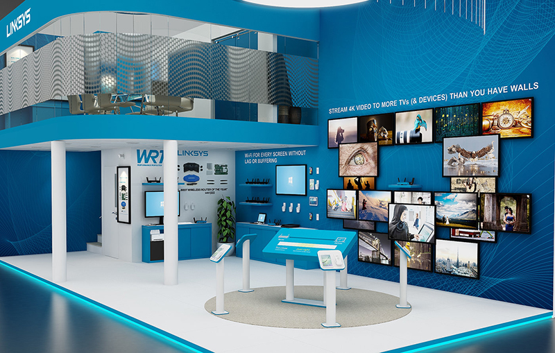 Showroom thiết bị mạng Linksys