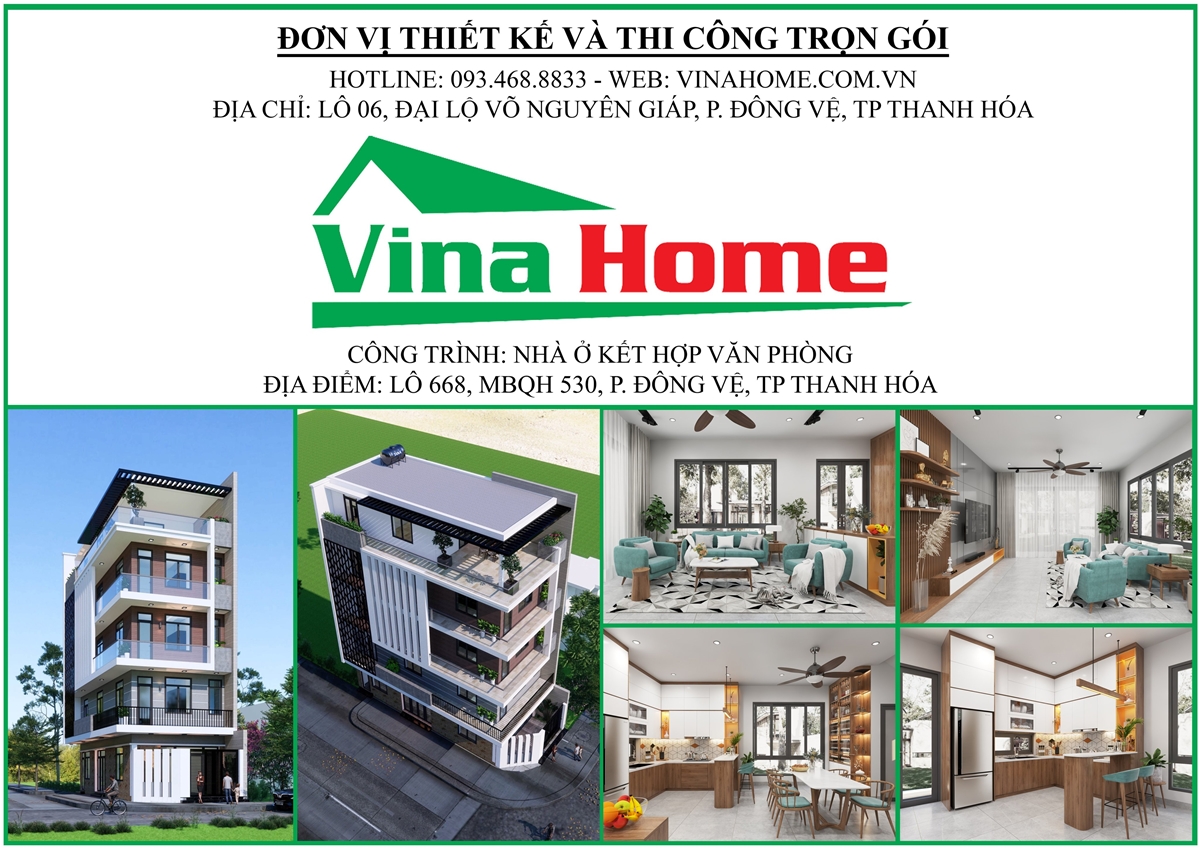 Thi công xây dựng trọn gói MB 2125 - TP.Thanh Hóa