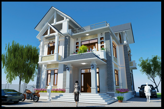 Mẫu Biệt thự BT2-03