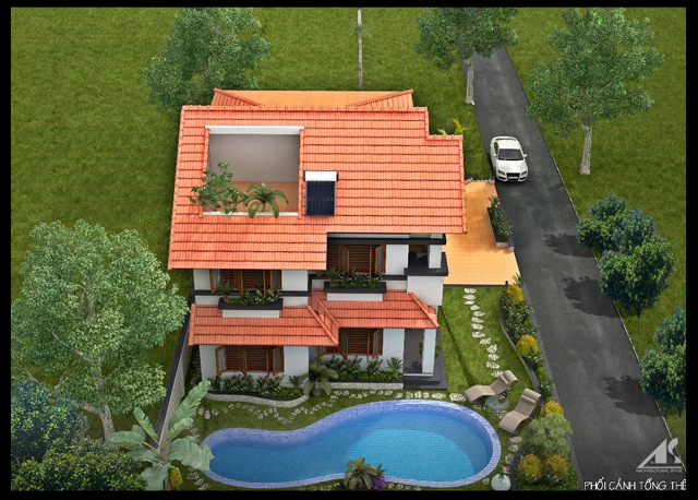 Mẫu Biệt thự BT2-13