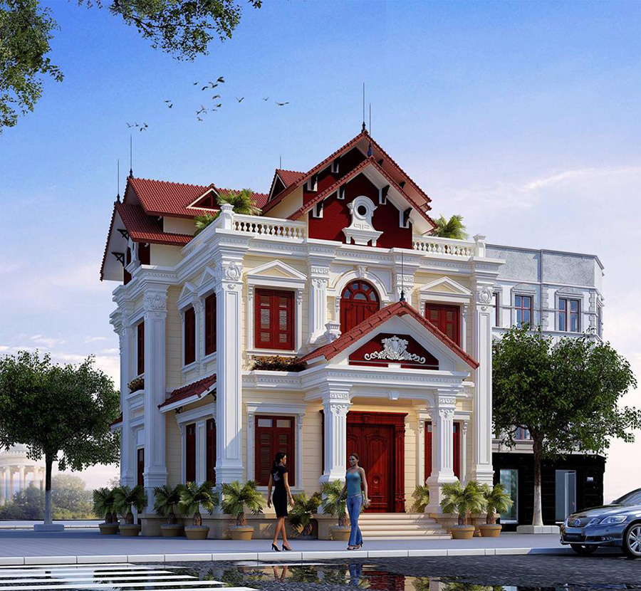 Mẫu Biệt thự BT2-13