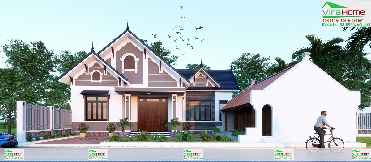Mẫu Biệt thự BT1-12