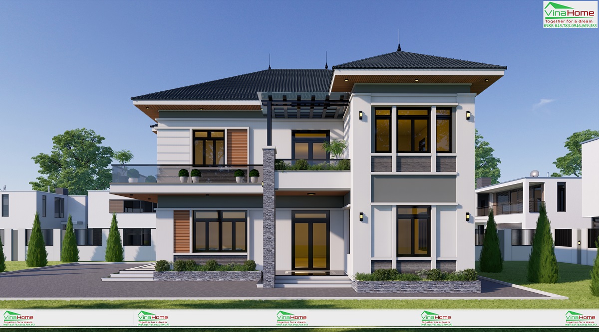 Mẫu Biệt thự BT2-44