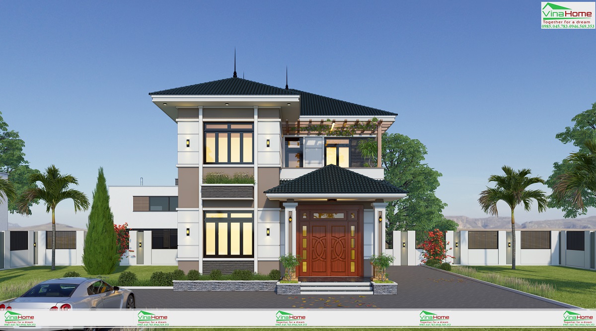 Mẫu Biệt thự BT2-45