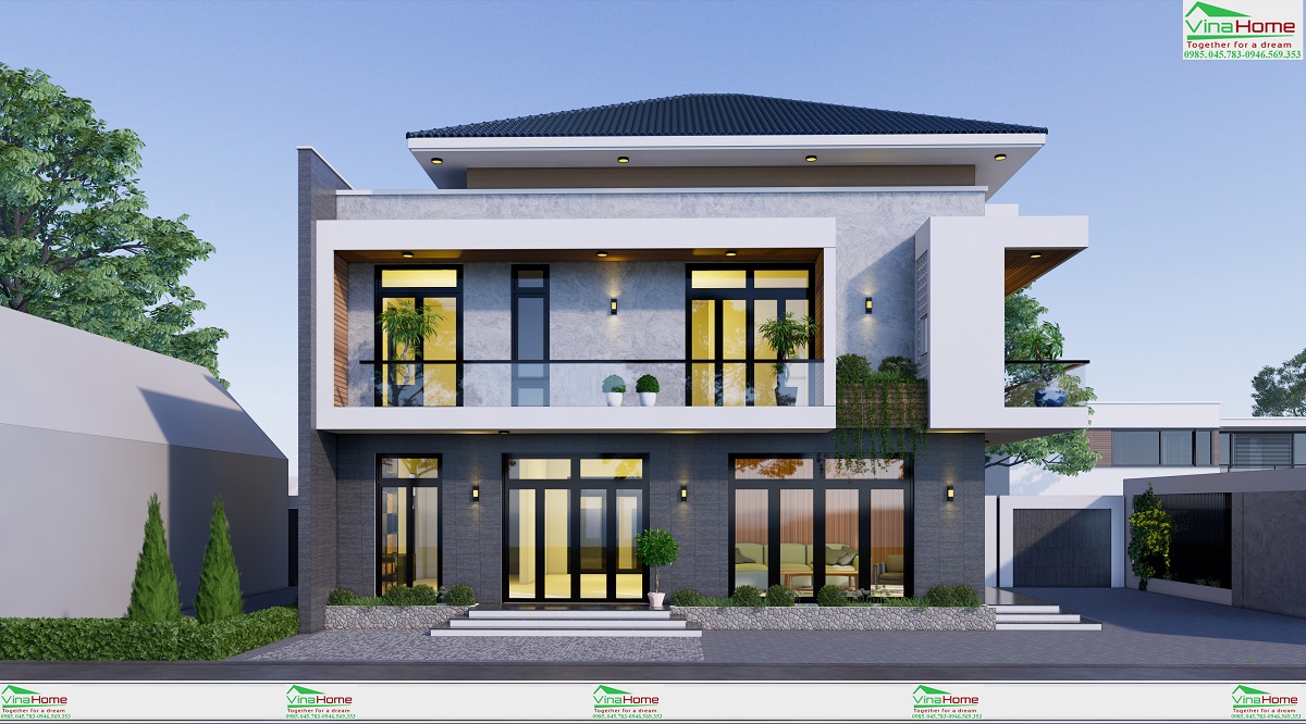 Mẫu Biệt thự BT2-43