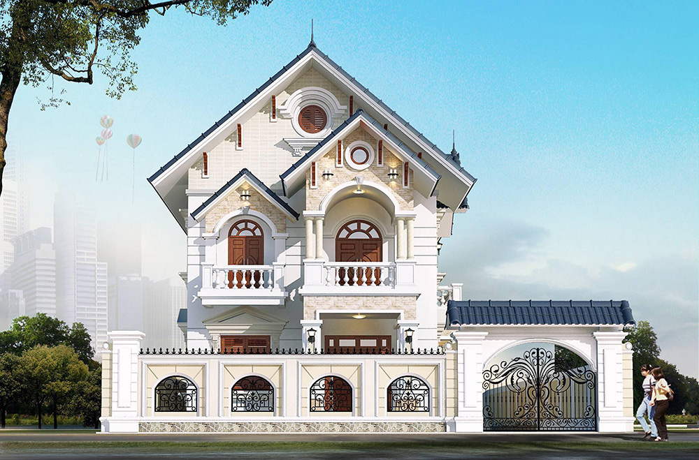 Mẫu Biệt thự BT2-14