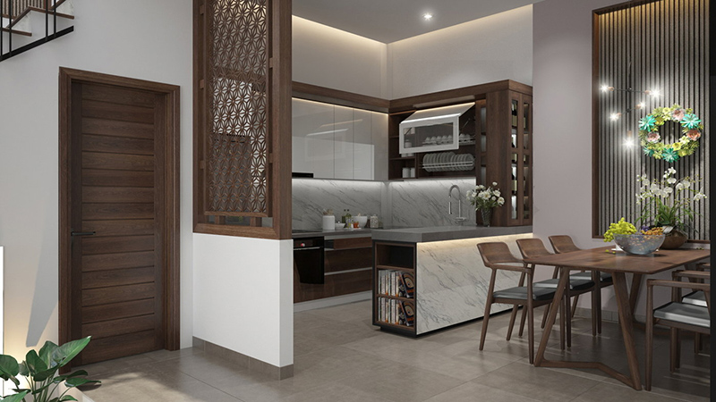 Mẫu nội thất nhà phố NTNP-08